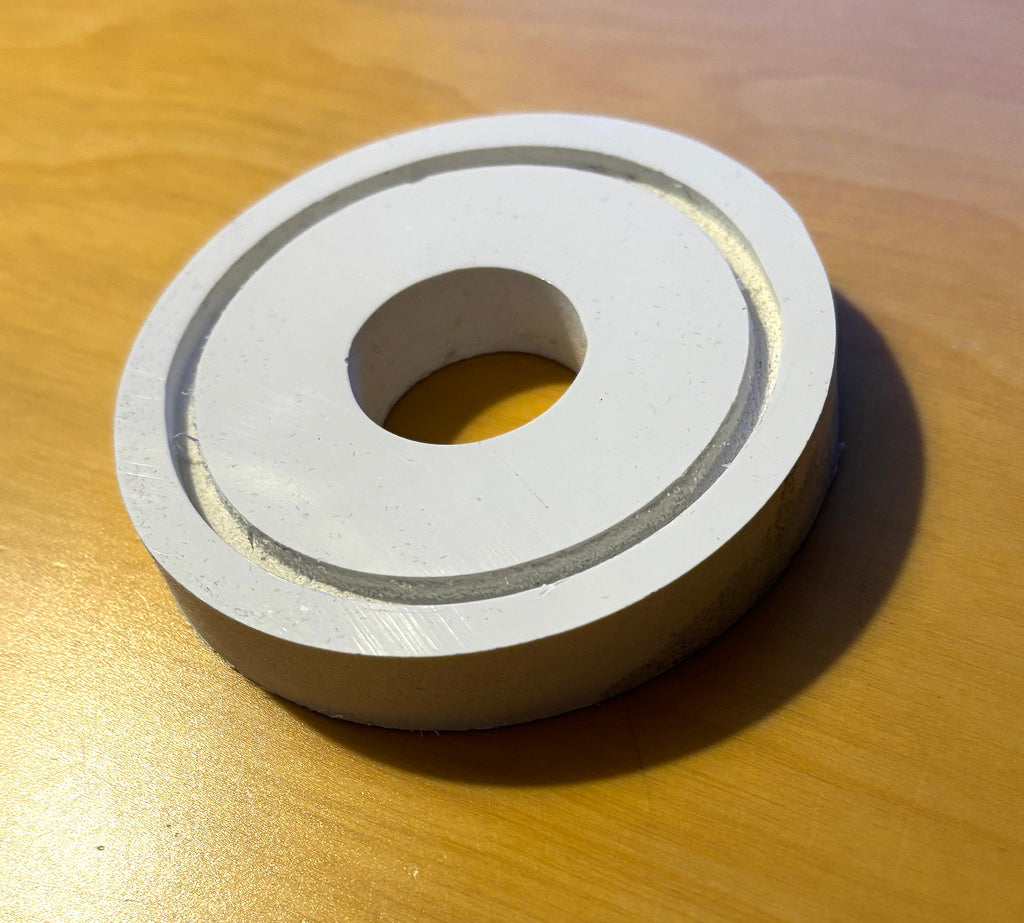 Custom replacement flange.